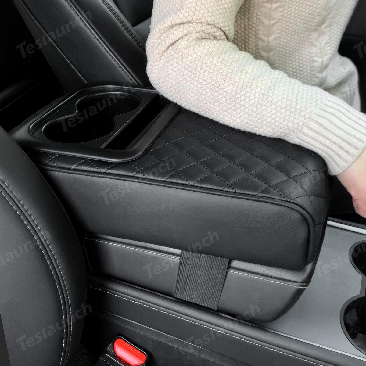 Center Console Armrest Heightening Cushion – Comfortable Support for Tesla Model 3/Y/S/X/CT - Evooor