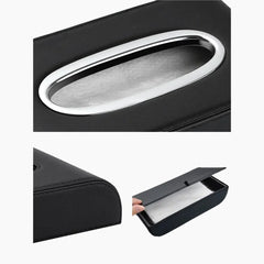 Leather Car Tissue Box Holder For VW ID.3 - Evooor