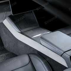 2024 Model 3 Highland Alcantara Console centrale garniture latérale autocollant couverture pour Tesla