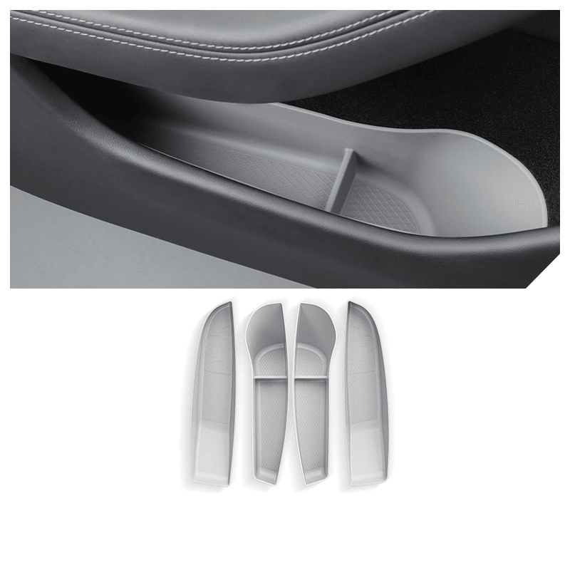 Tesla Model Y/S/X/Model 3 TPE Side Door Organizer with Additional Storage Space - Evooor