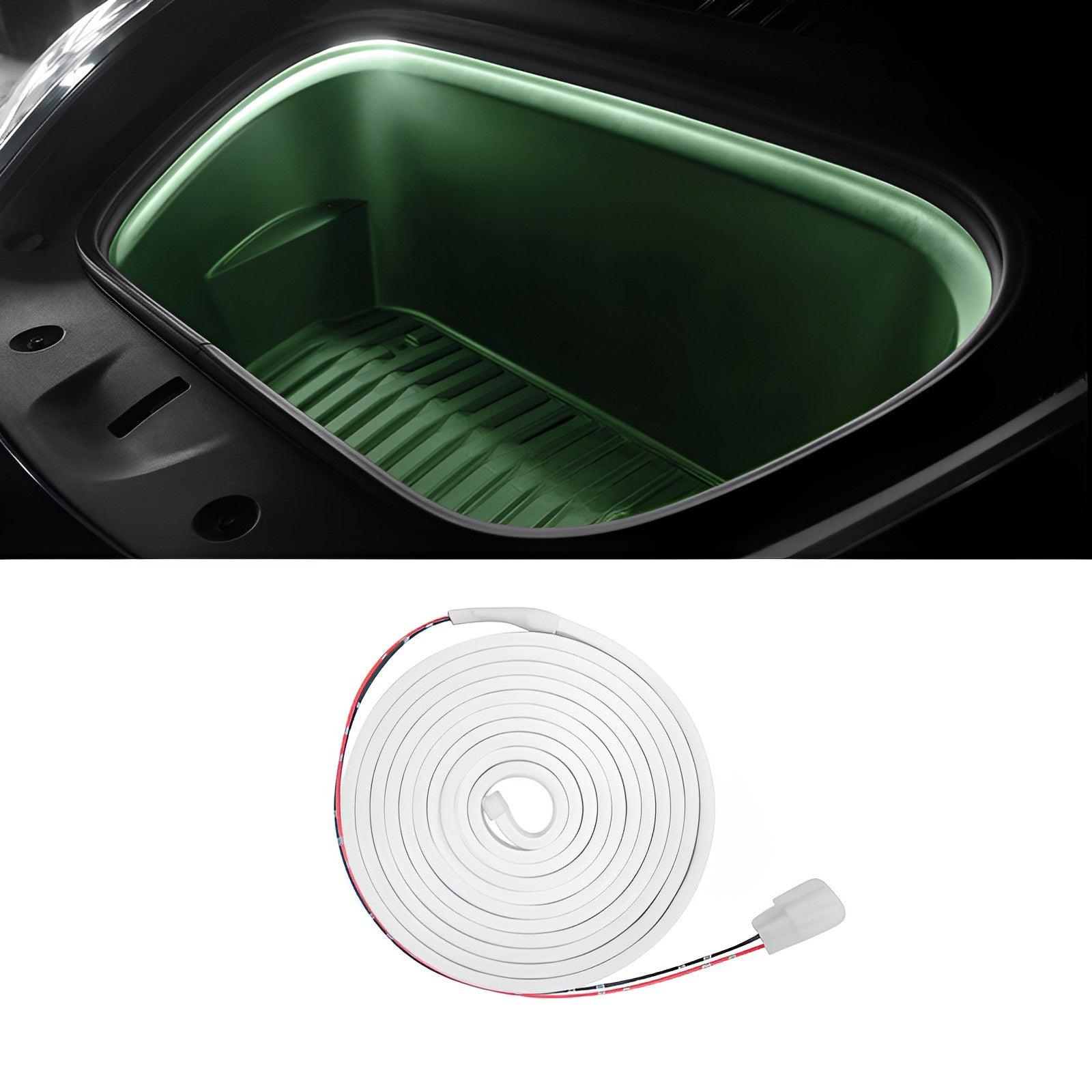 Premium Front Trunk LED Lights Kit for Tesla Vehicles with Ambient Illumination - Evooor