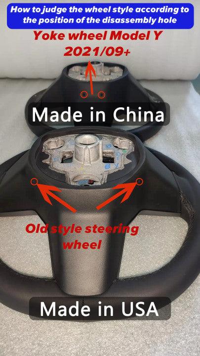 High-Quality Full Carbon Fiber Steering Wheel for Tesla Model 3 and Model Y - Enhanced Grip and Luxury Design - Evooor