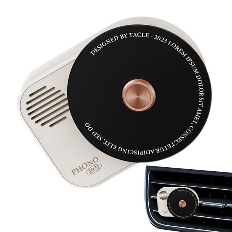 Tesla Model 3/Y Car Aromatherapy Diffuser Retro Phonograph Auto Freshers Creative Record Player Shape - Evooor