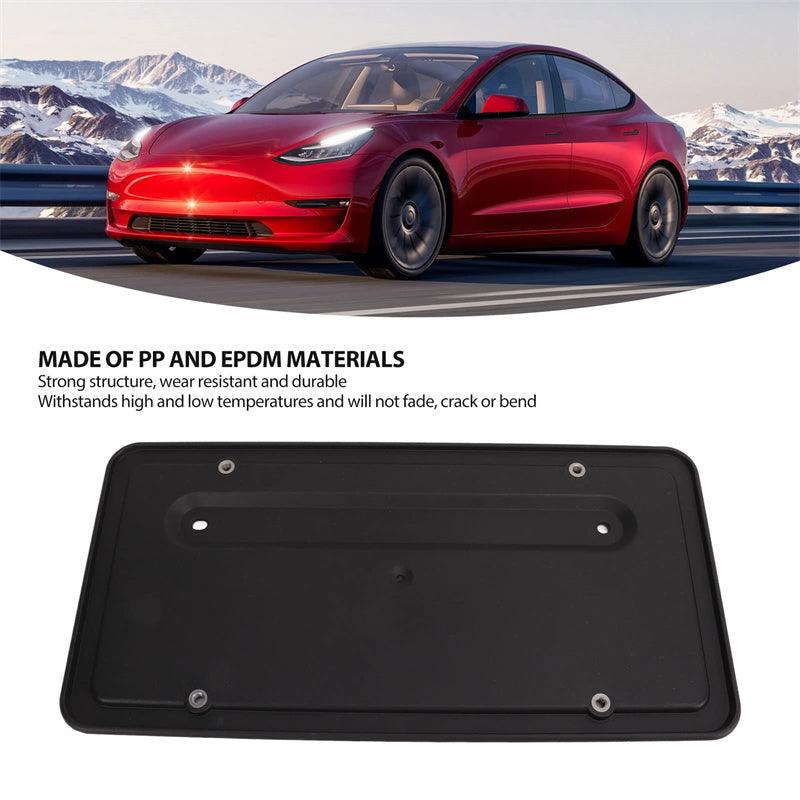 Model 3 Rear License Plate Holder Mounting Bracket for Tesla (2017-2023） - Evooor