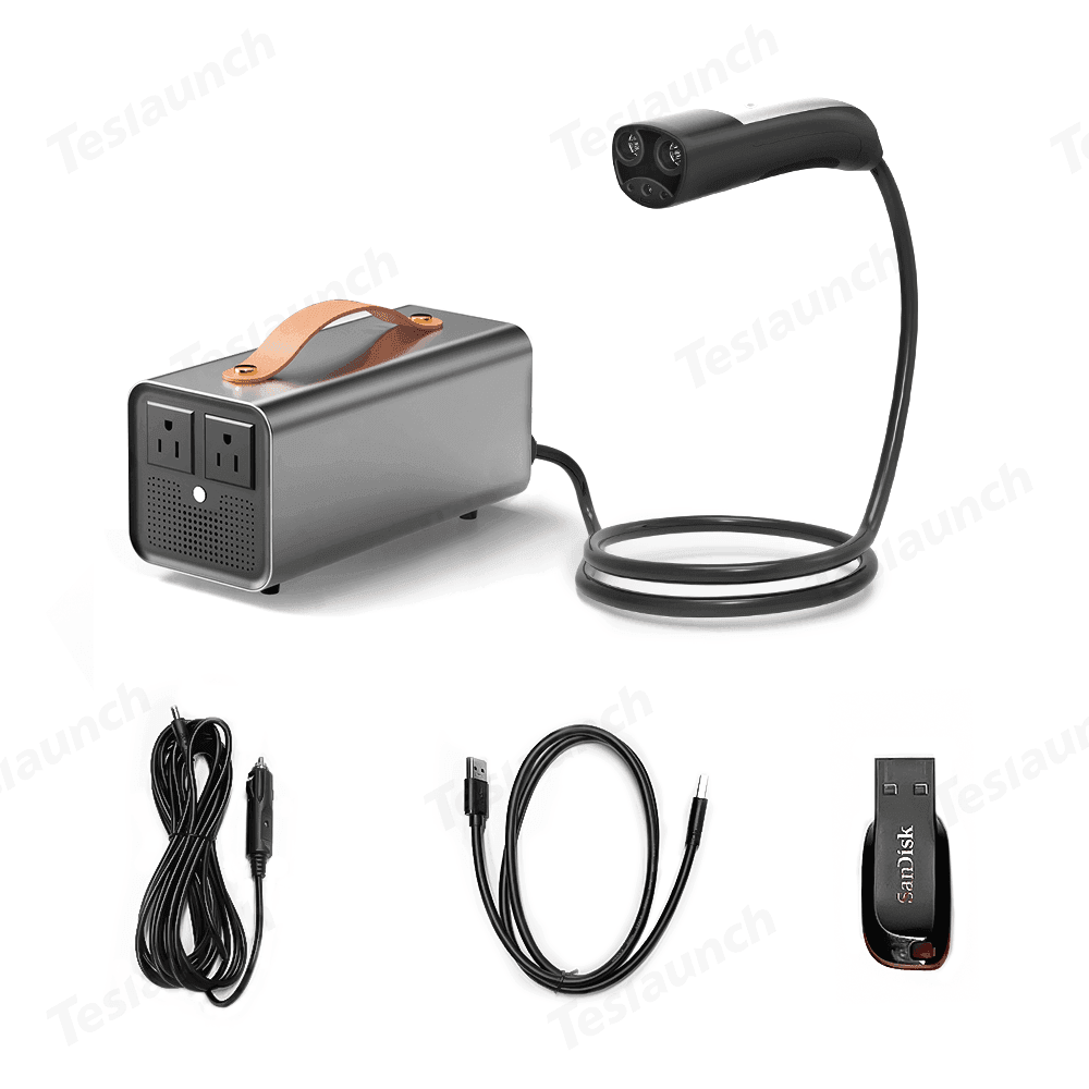 Tesla All-In-One V2L Smart Charger for Model 3/Y/S/X - Compatible in North America - Evooor