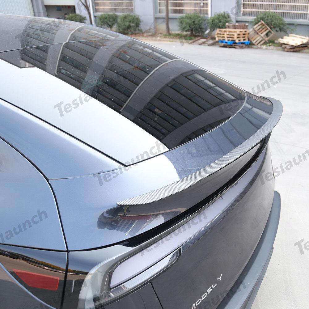 OEM Performance Pro Style Spoiler for Tesla Model Y Juniper 2025+ (Carbon Fiber Pattern ABS) - Evooor