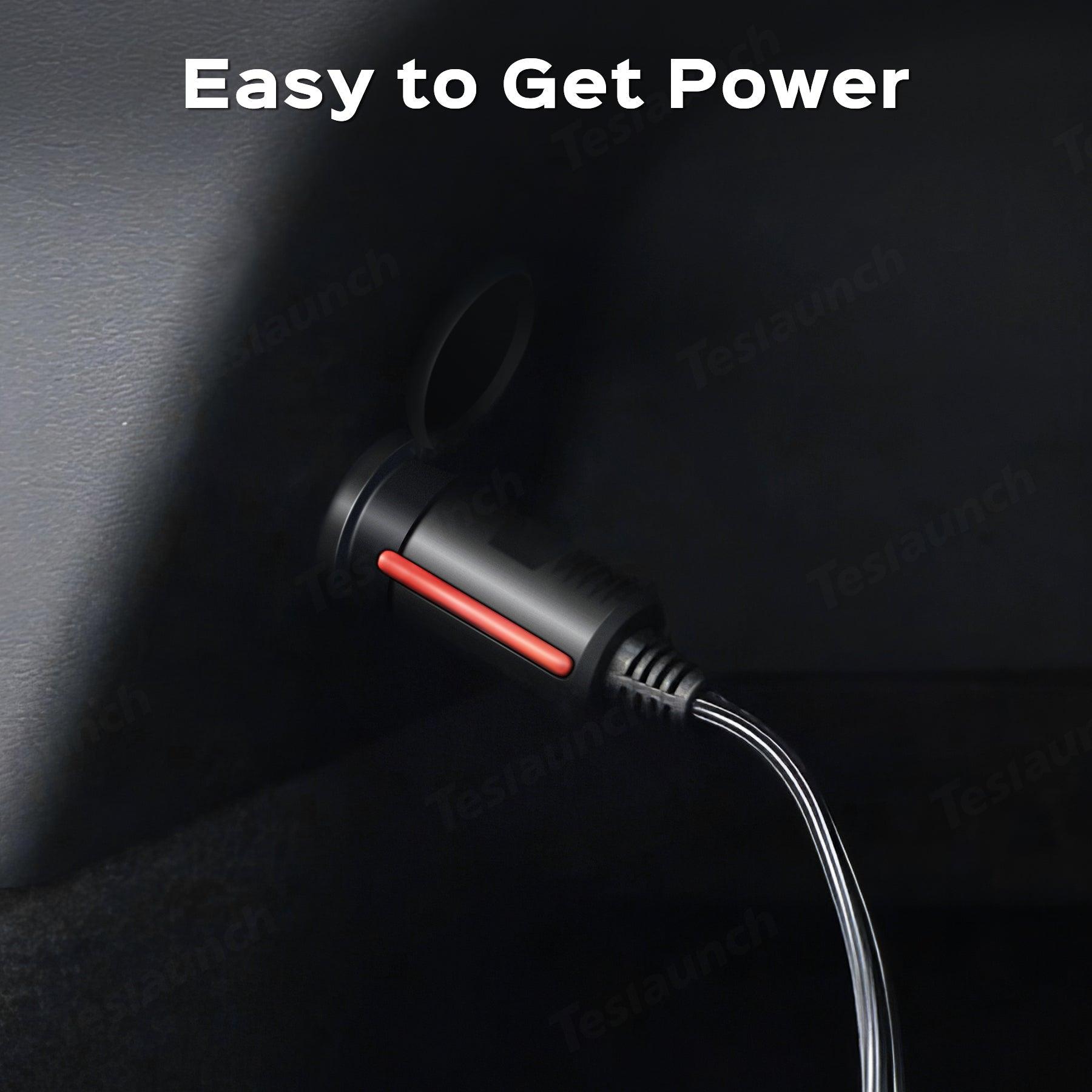 Portable Trunk Freezer for Tesla Model X - 40L Capacity, Ideal for 6-7 Seats, US Version - Evooor