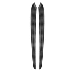 Model 3 [Real Carbon Fiber] Door Trim Cover, Front Door Trim Panel Caps For Tesla (2021-2023)