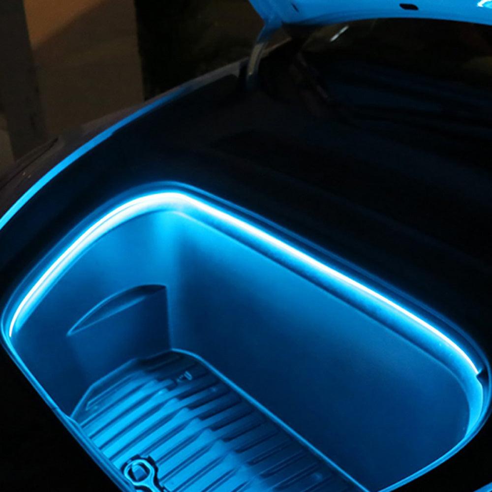 Brighten Your Tesla Frunk with Model 3/Y LED Light Strip and Remote App Control - Evooor
