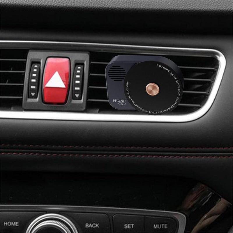 Tesla Model 3/Y Car Aromatherapy Diffuser Retro Phonograph Auto Freshers Creative Record Player Shape - Evooor