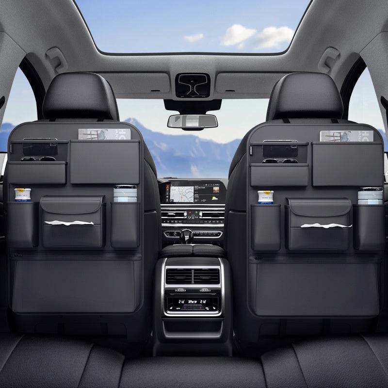 Model 3/Y/S/X Car Seat Back Storage Bag Hanging Bag Multifunctional Storage Box For Tesla - Evooor