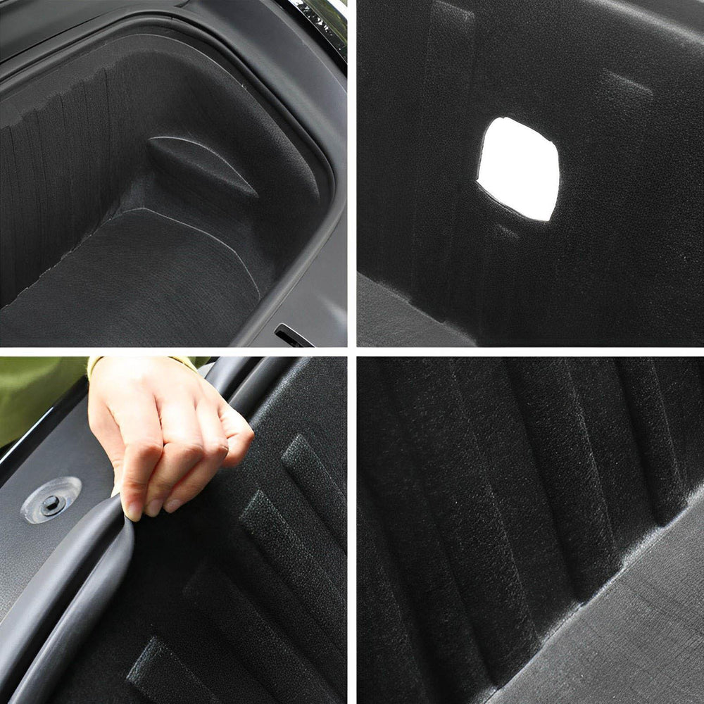 Premium Soundproof Cotton Trunk Liner for Tesla Model Y 2021-2024 - Enhance Your Driving Experience - Evooor