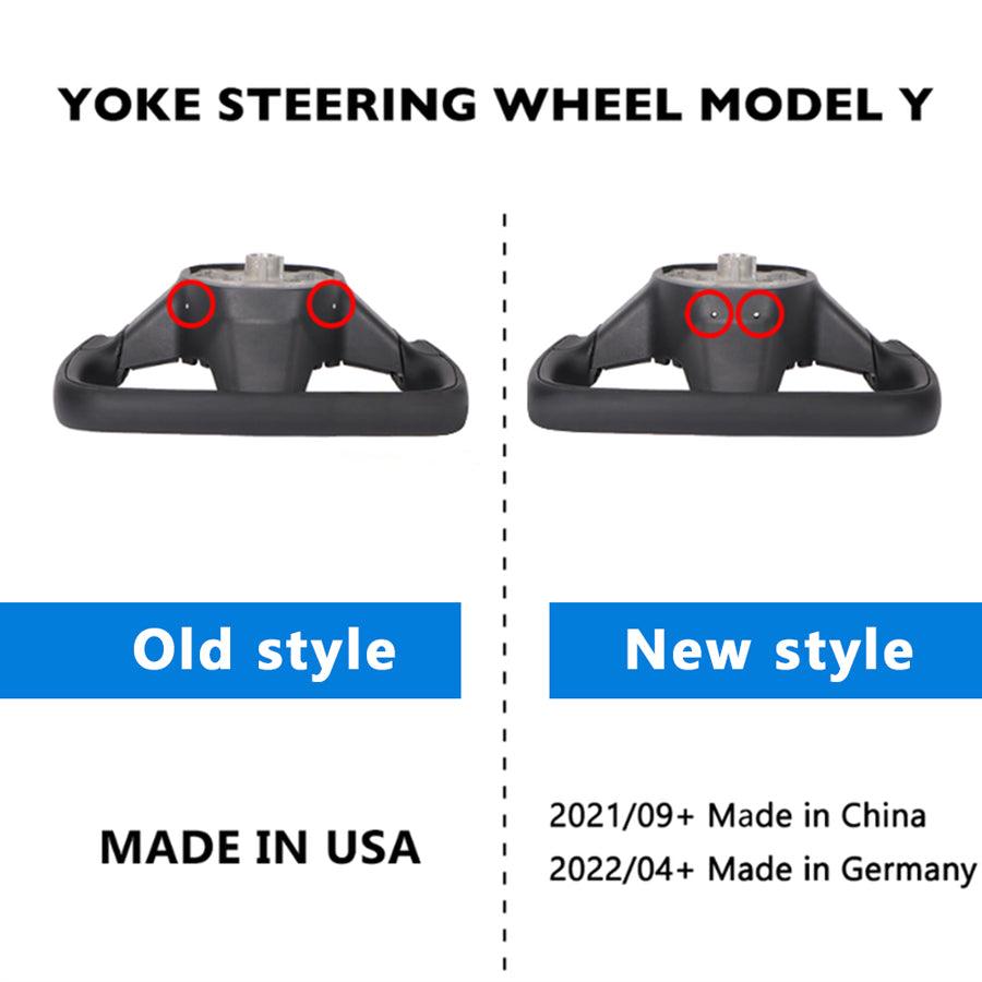 Tesla Model 3/Y Yoke Style Carbon Fiber Steering Wheel - Evooor