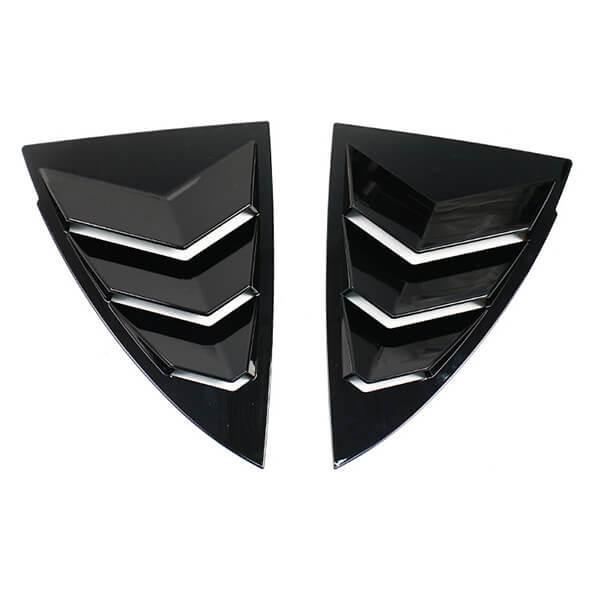 Tesla Model Y Rear Corner Window Guards - Set of 2 | Protect Your Vehicle's Windows (2020-2024) - Evooor