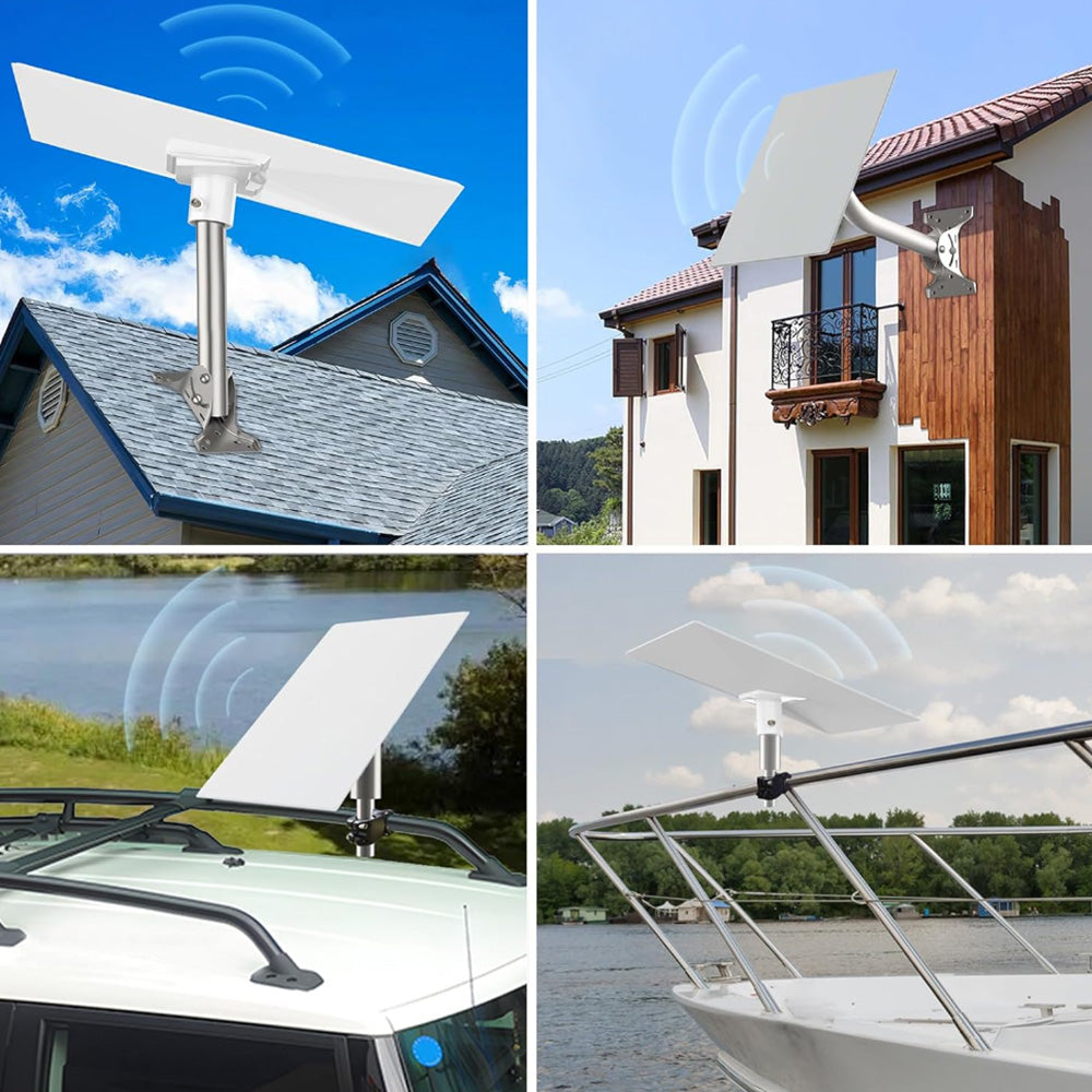 Starlink Dish Pole Mount Adapter Kit - Securely Attach Gen3 Satellite Dish - Evooor