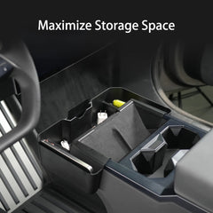 Extended Center Console Organizer Storage Box for Cybertruck