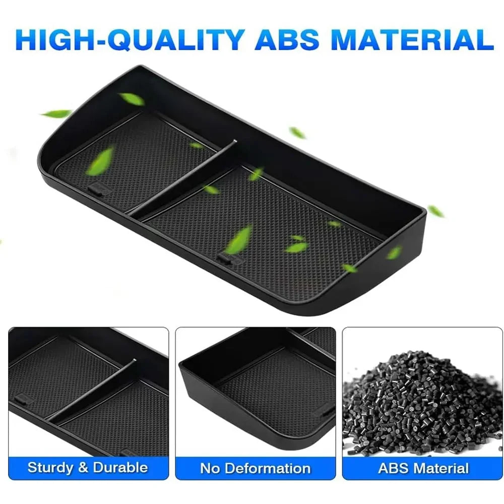 ABS Dashboard Storage Box Organizer Behind Central Display For VW ID.4 2021-2025 - Evooor