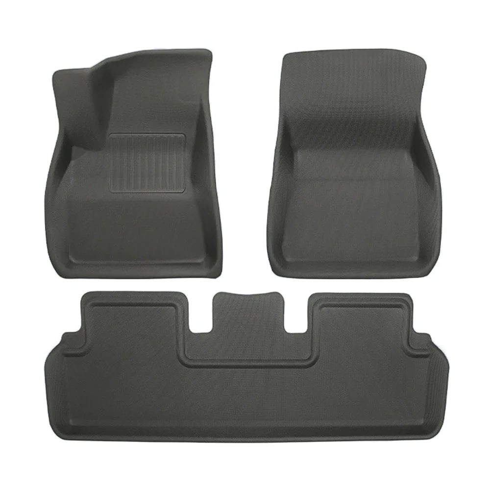 Tesla Model 3 All-Weather Floor Mats - 3D Lamination Cutting (2017-2023)
