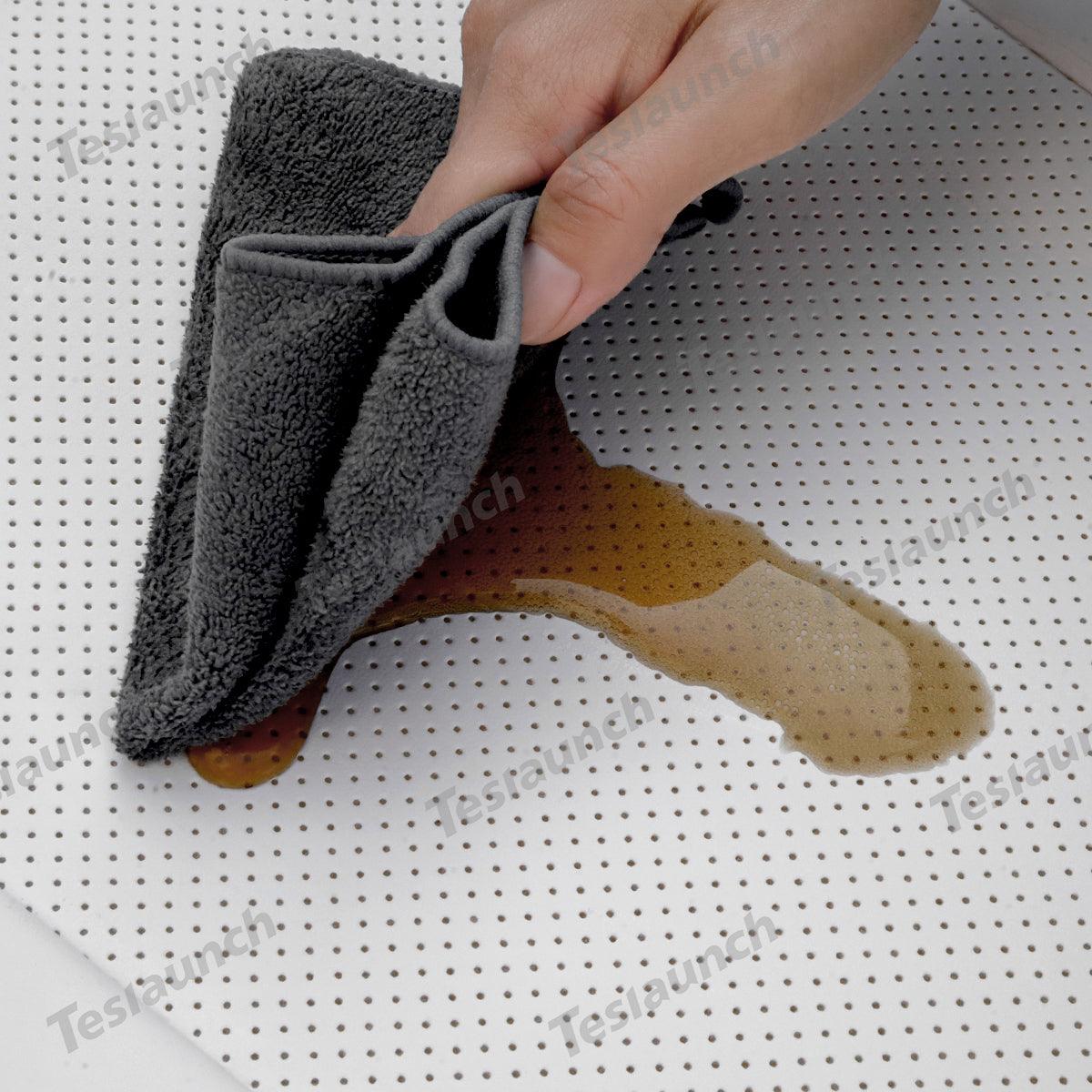 Napa Leather Seat Cushion Set – All-Season Ventilated Comfort for Tesla Model Y Juniper 2025+ (7-Piece Set) - Evooor