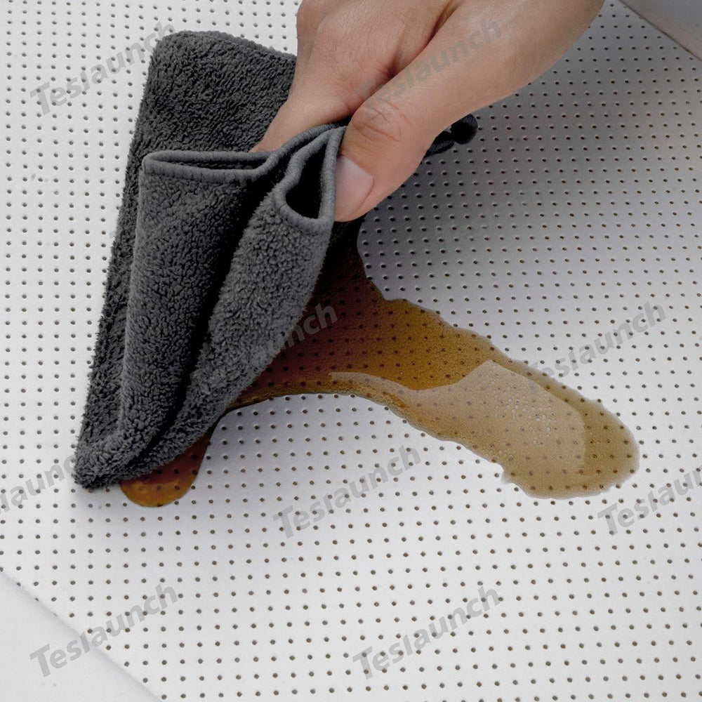 Napa Leather Seat Cushion Set – All-Season Ventilated Comfort for Tesla Model Y Juniper 2025+ (7-Piece Set) - Evooor