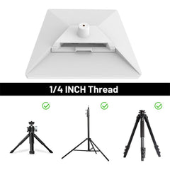 Adjustable 1/4 Inch Nut Bracket Mount for Starlink Mini Satellite Dish Installation - Evooor