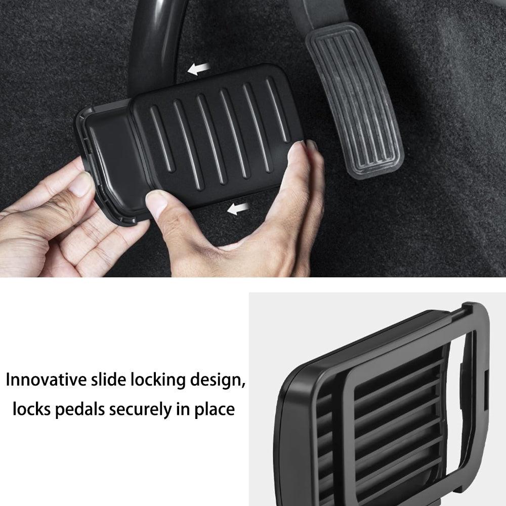 Enhanced Non-Slip Alloy Brake Pedal Cover Upgrade for Tesla Model 3/Y: Boost Performance and Style - Evooor