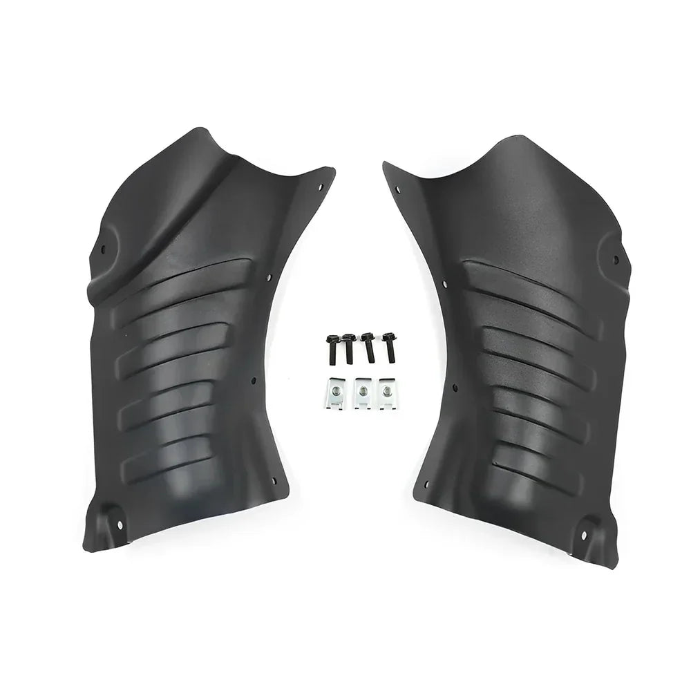 Aluminum Alloy Skid Plate Guards Set for Tesla Model Y & Model 3: Coolant Line Protection Kit - Evooor