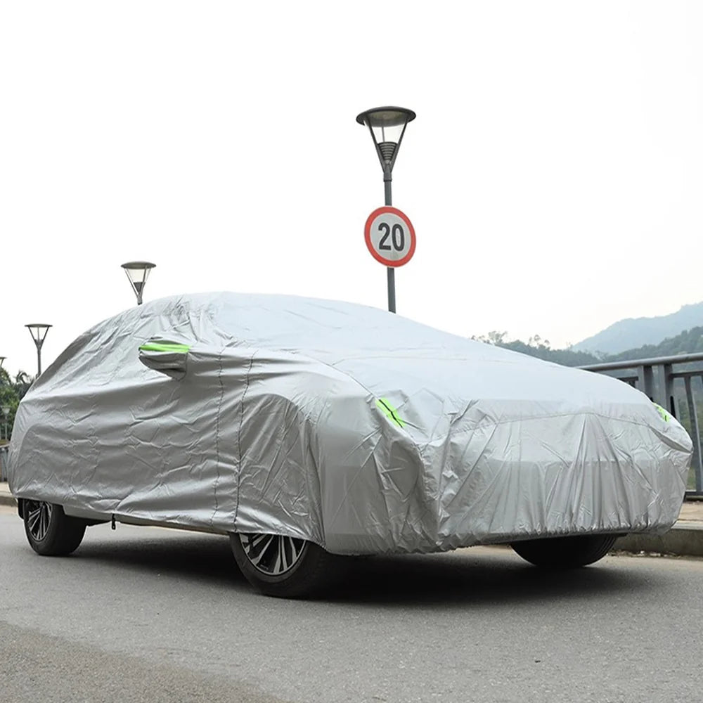 PEVA Thickened Full Car Protective Cover For VW ID.3 - Evooor