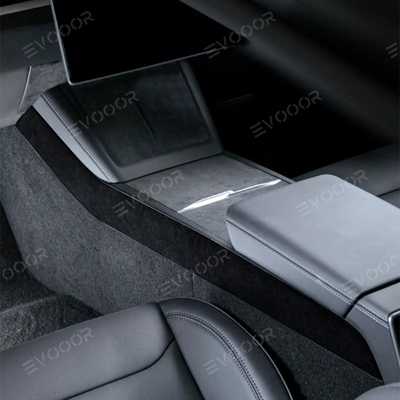 2024 Model 3 Highland Alcantara Console centrale garniture latérale autocollant couverture pour Tesla