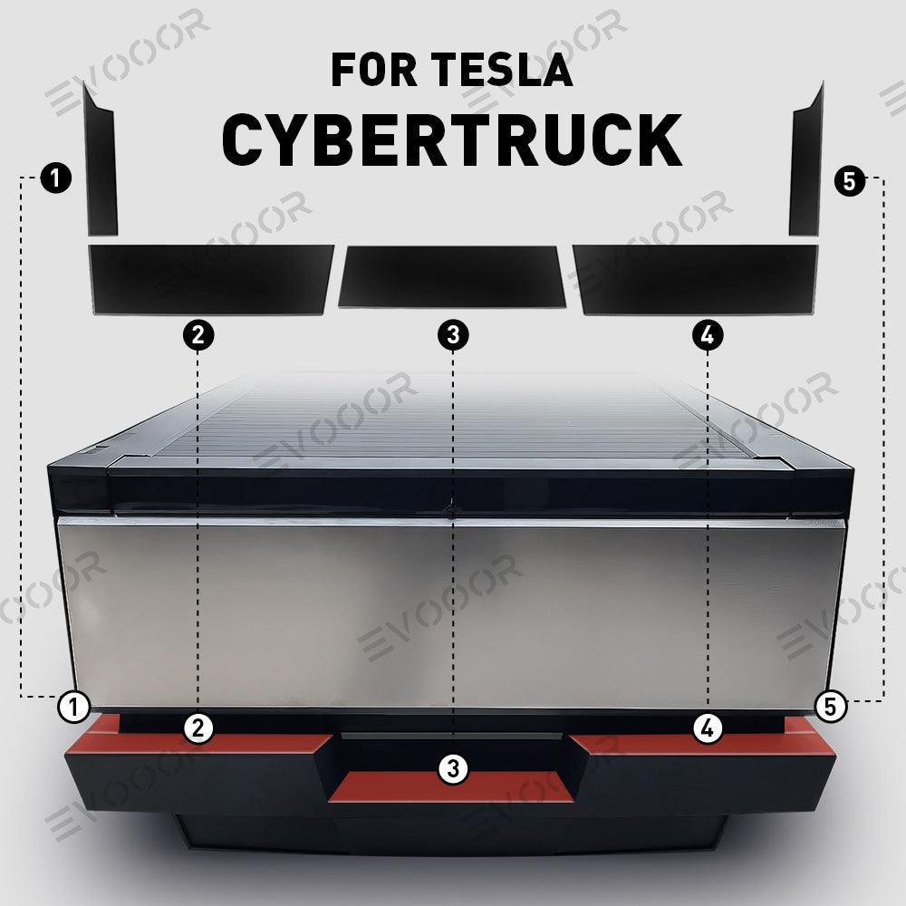 Rear Bumper Protectors for Cybertruck - Evooor