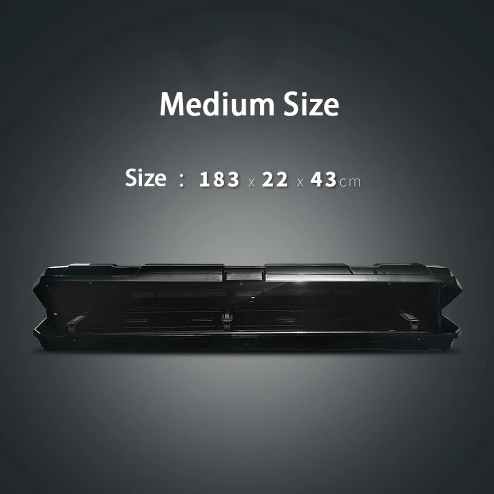 car fishing rod cargo box Composite Material Fishing Rod Roof Box For VW ID.4 2021-2025, Medium