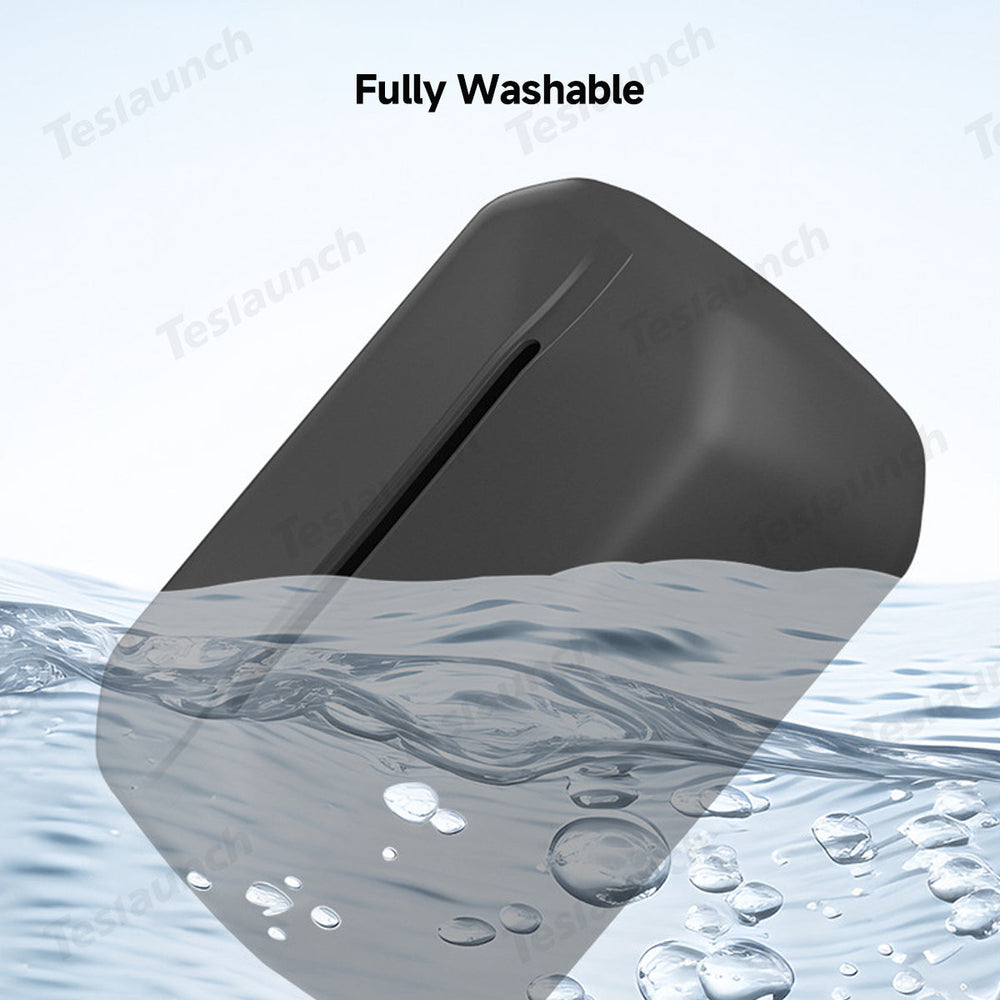 Silicone Tissue Holder Organizer for Tesla Model Y: Keep Your Car Clean and Tidy - Evooor