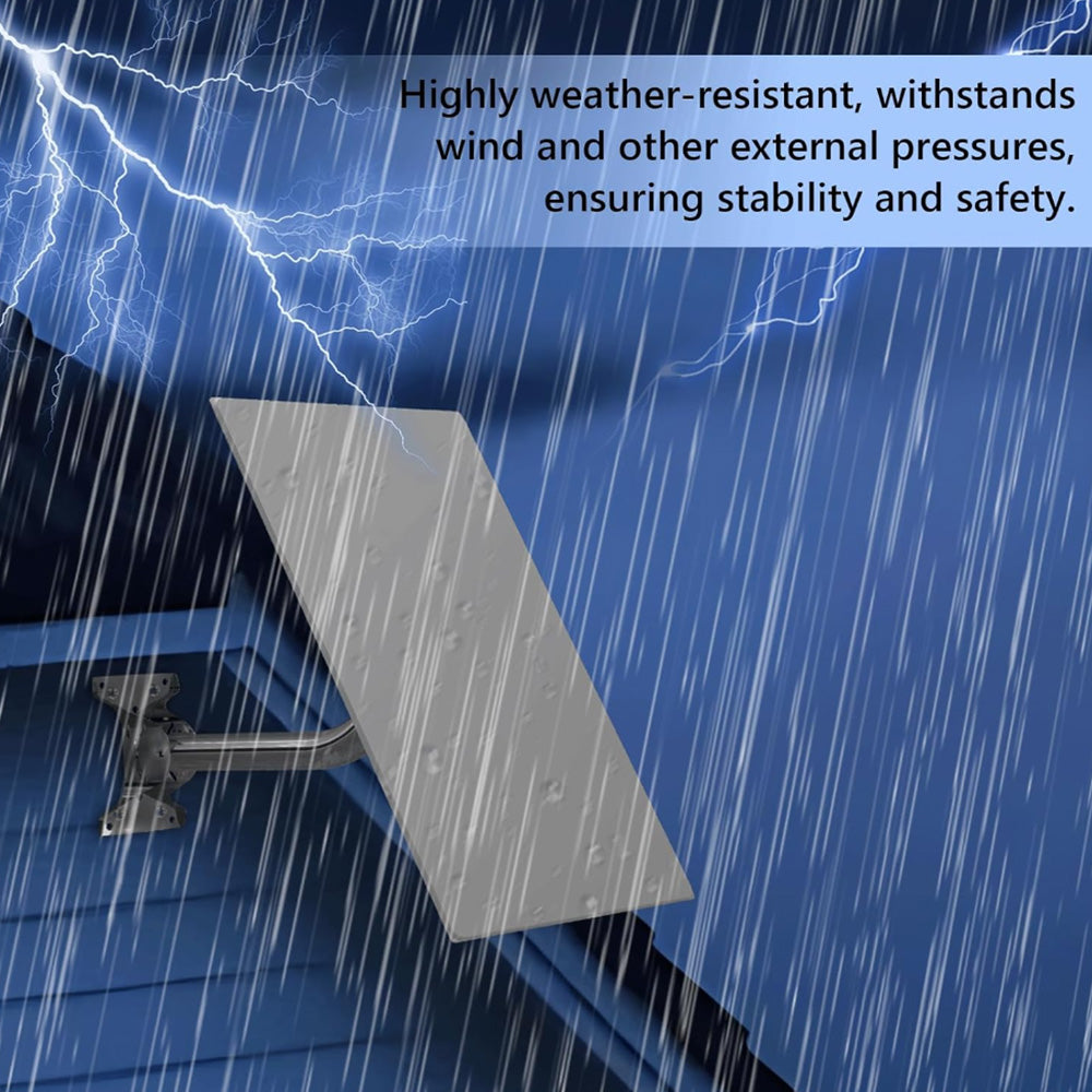 Stainless Steel 360-Degree Adjustable Mount Kit for Starlink Generation 3 Satellite Dish - Evooor