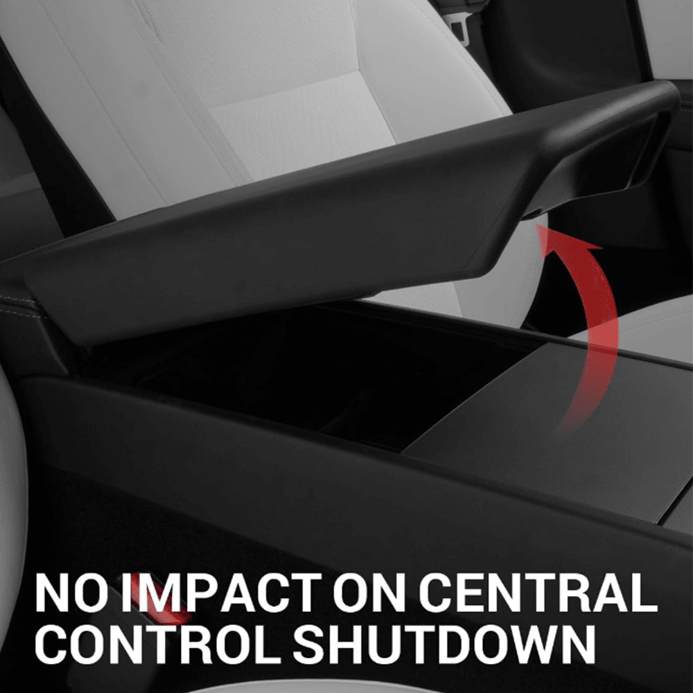Highland 2024+ Tesla Model 3 Armrest Cover with Anti-Slip Protection - Evooor