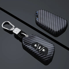 ABS Carbon Fiber Texture Car Key Case Cover For VW ID.3 2025 - Evooor