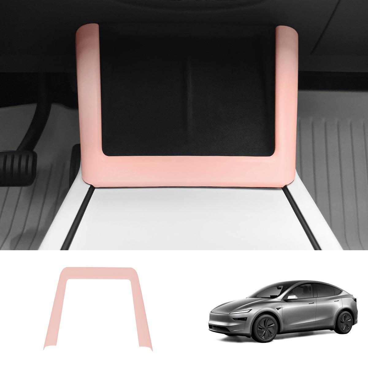 Tesla Model Y Wireless Charging Pad Trim with ABS Material - Juniper Green Finish for 2025+ Models - Evooor