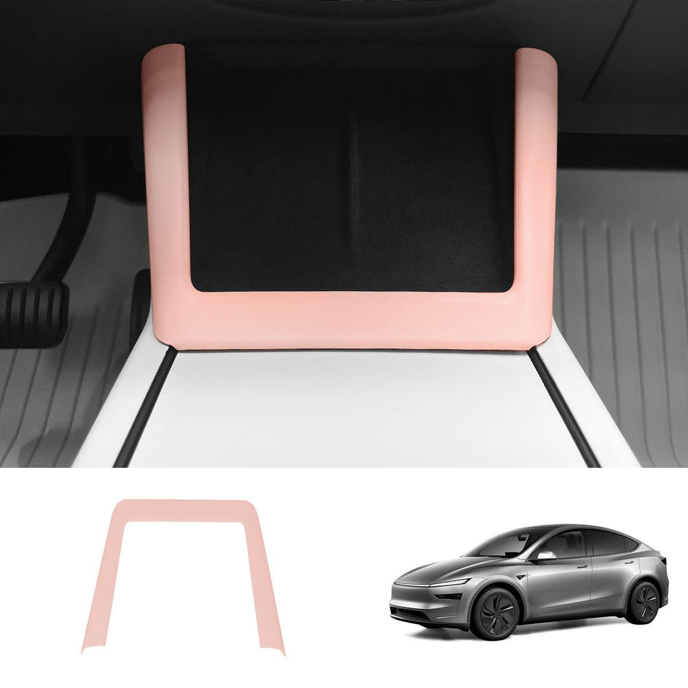 Tesla Model Y Wireless Charging Pad Trim with ABS Material - Juniper Green Finish for 2025+ Models - Evooor