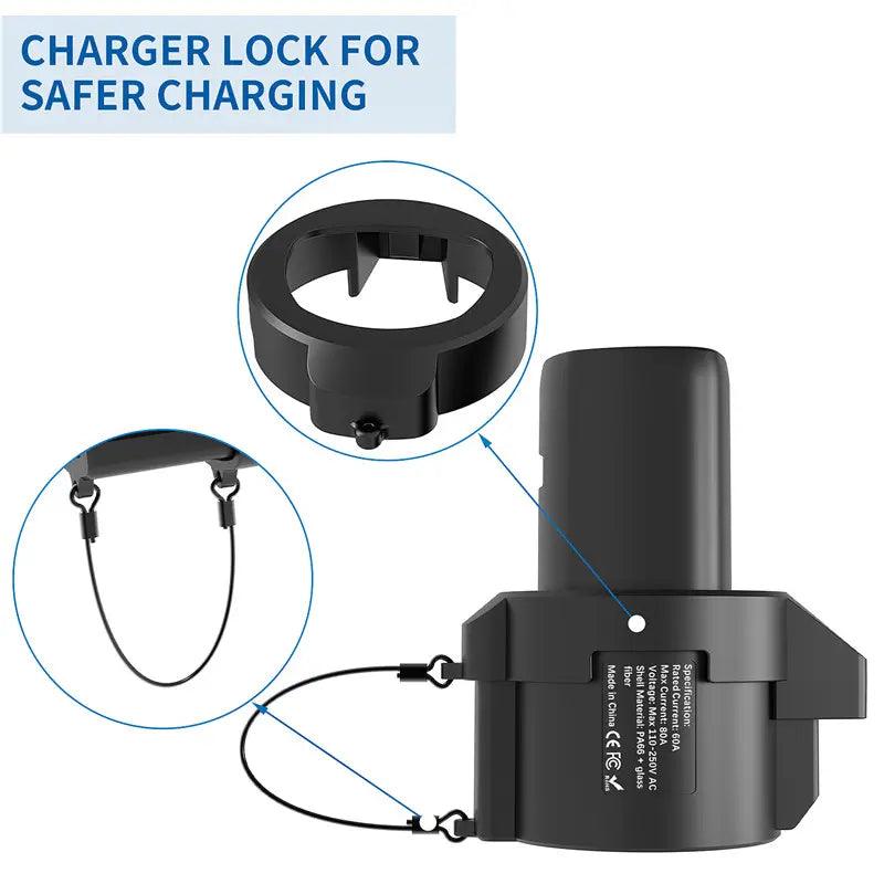 J1772 To Tesla Adapter for Tesla Model 3/Y/S/X/Cybertruck - Evooor