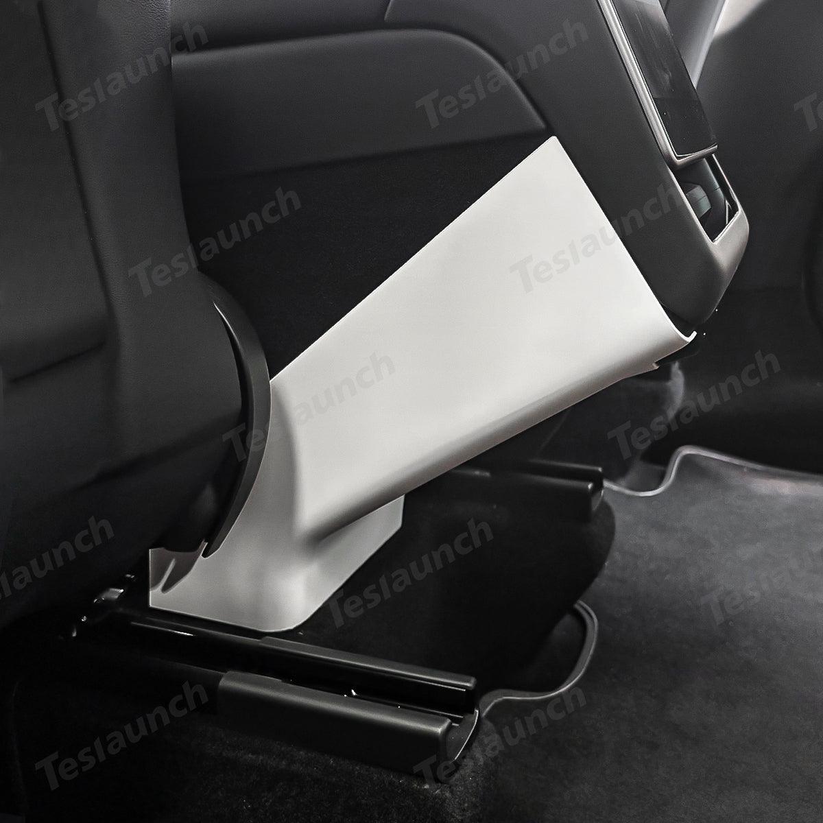 Rear Center Console Vent & Kick Panel Cover for Tesla Model Y Juniper 2025+ - Evooor