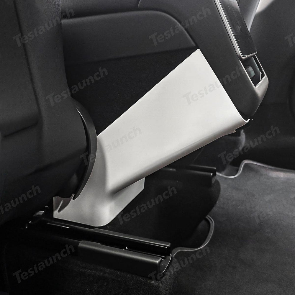 Rear Center Console Vent & Kick Panel Cover for Tesla Model Y Juniper 2025+ - Evooor