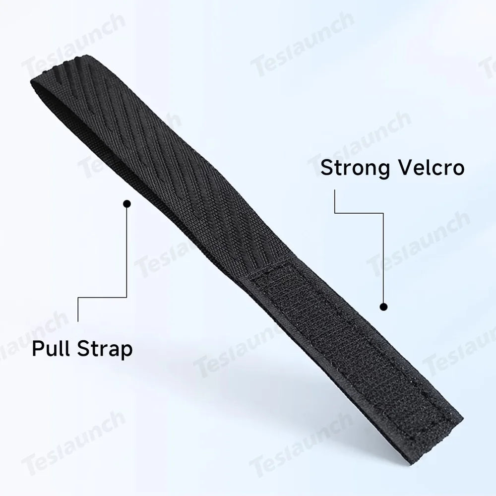 Premium Juniper Trunk Floor Panel Pull Strap Compatible with Tesla Model Y 2025+ - Enhanced Utility and Style - Evooor