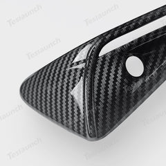 Carbon Fiber Pattern Turn Signal & Side Camera Covers (ABS) for Tesla Model Y Juniper 2025+