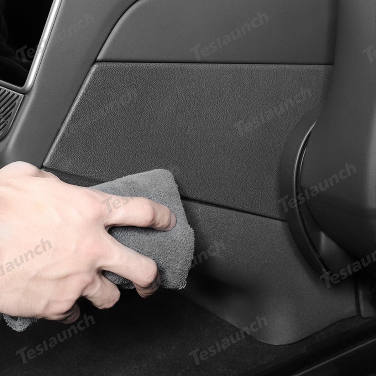 ABS Rear Center Console Protection Cover for Tesla Model Y Juniper 2025+ - Evooor