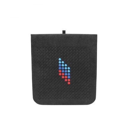 Car Trash Can Organizer for Tesla Model 3/Y/S/X - Convenient In-Car Garbage Bin with Rear Storage - Evooor