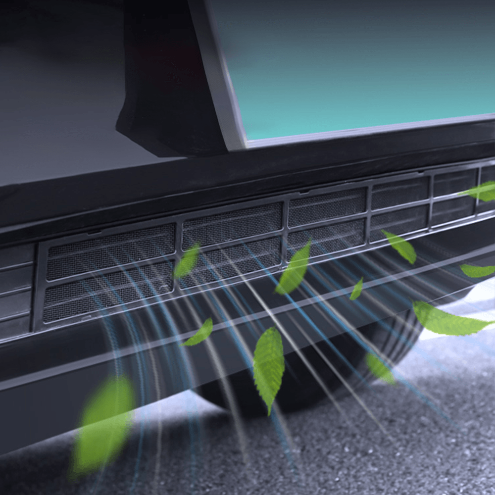 Tesla Model 3 2024+ Front Bumper Stainless Steel Radiator Grille Insert Deflector - Evooor