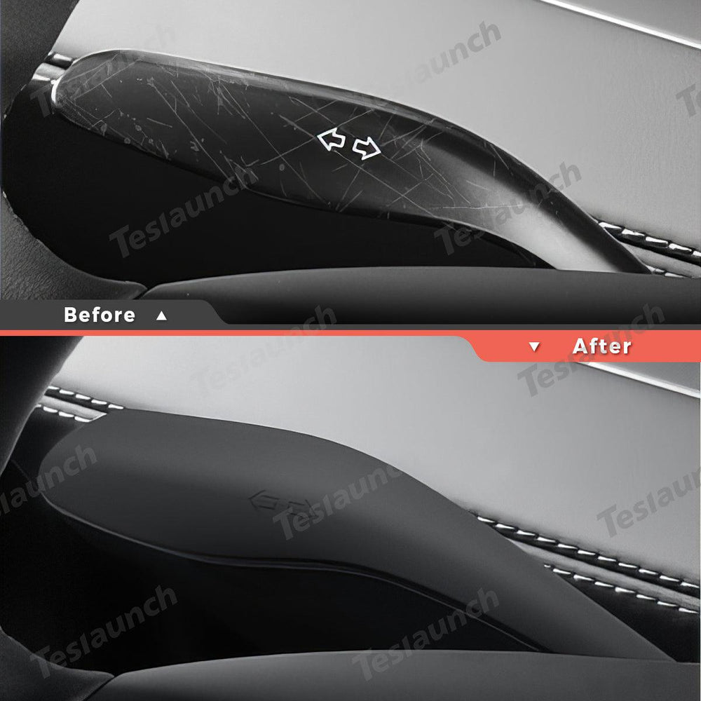 Silicone Turn Signal Stalk Cover for Tesla Model Y Juniper 2025+ (1 Pc) - Evooor