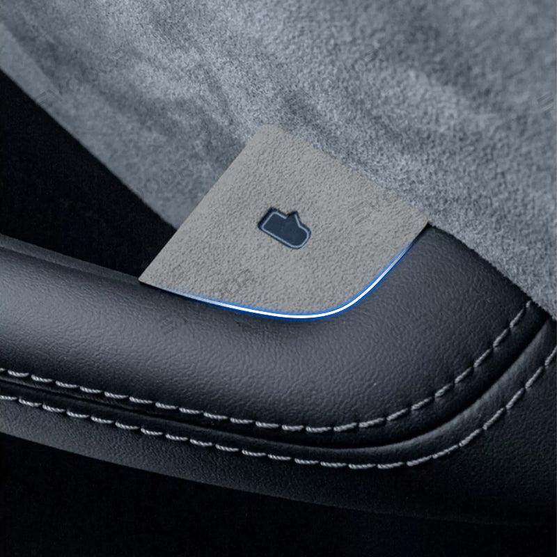 2024 Model 3 Highland Alcantara Door Button Switch Cover 4 PCS For Tesla - Evooor