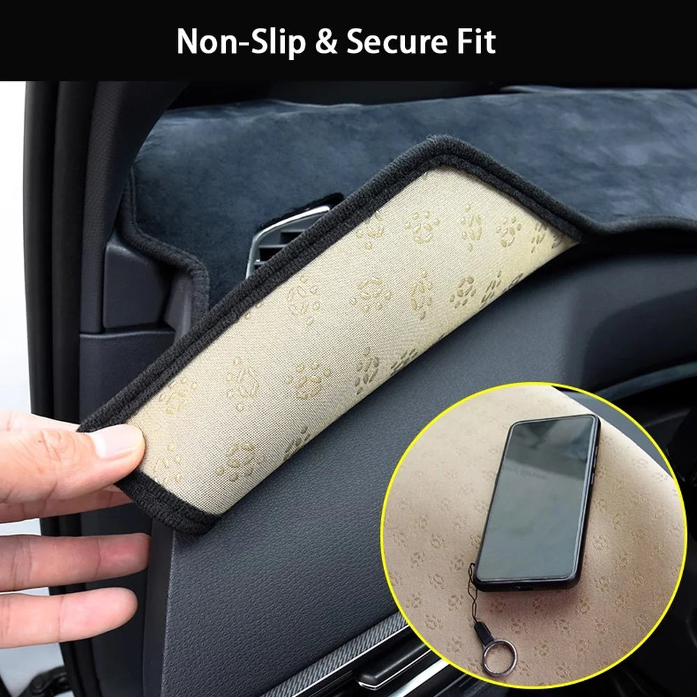 Italian Velvet Dashboard Sunshade Mat For VW ID.4 2021–2025 - Evooor