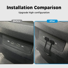 Silicone Type-C Port Protective Cover For VW ID.4 2021-2025 - Evooor