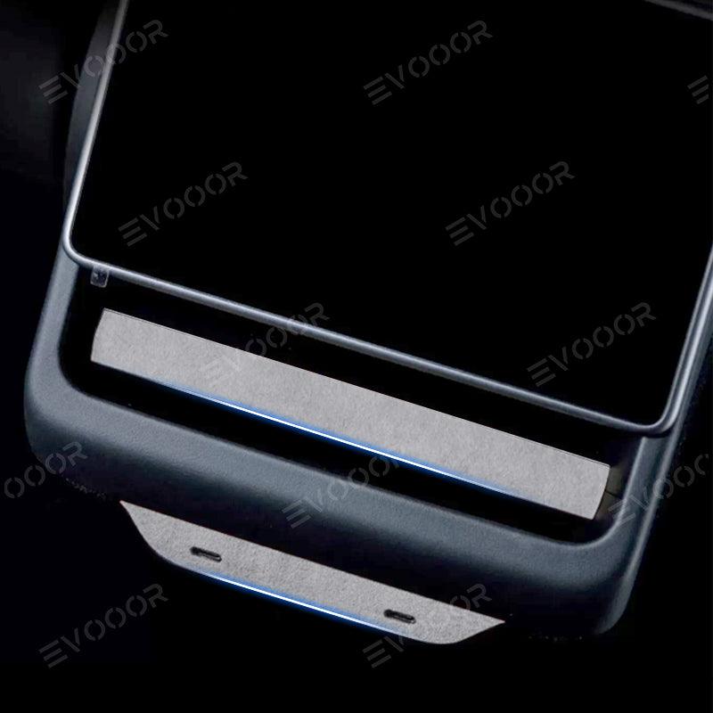 2024 Model 3 Highland Alcantara Rear Air Vent Cover Sticker 2 PCS For Tesla - Evooor